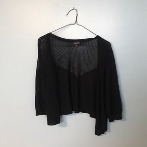 TORRID Size 0 Black Dress Shrug